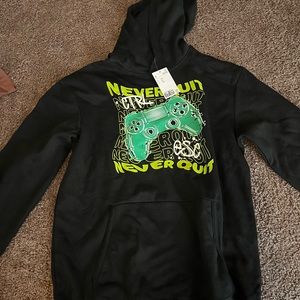 gamer print hoodie